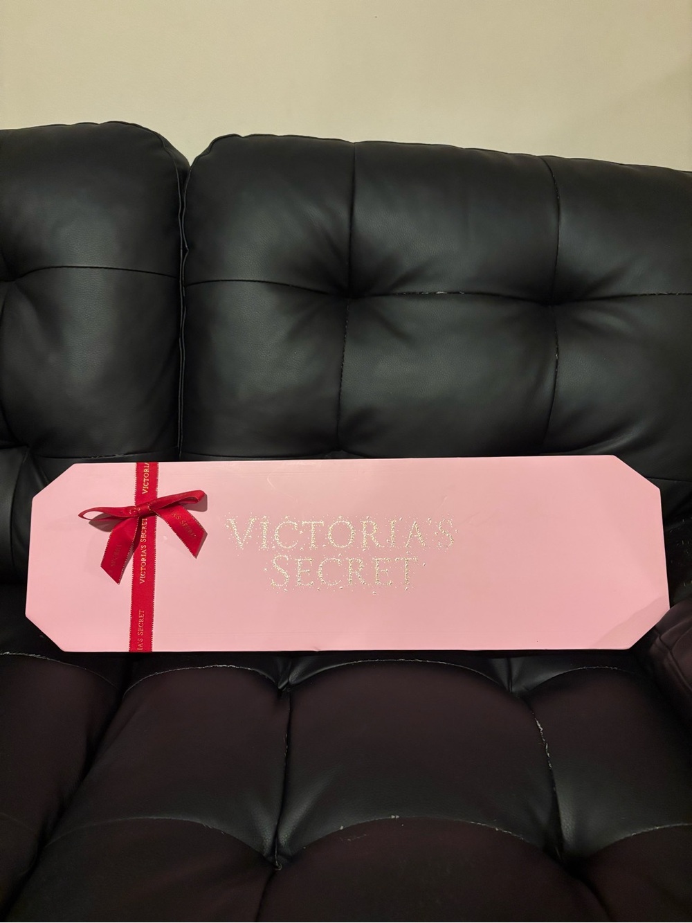 Victoria's Secret Pink Gift Box with Red Ribbon The Ultimate Mist Exploration